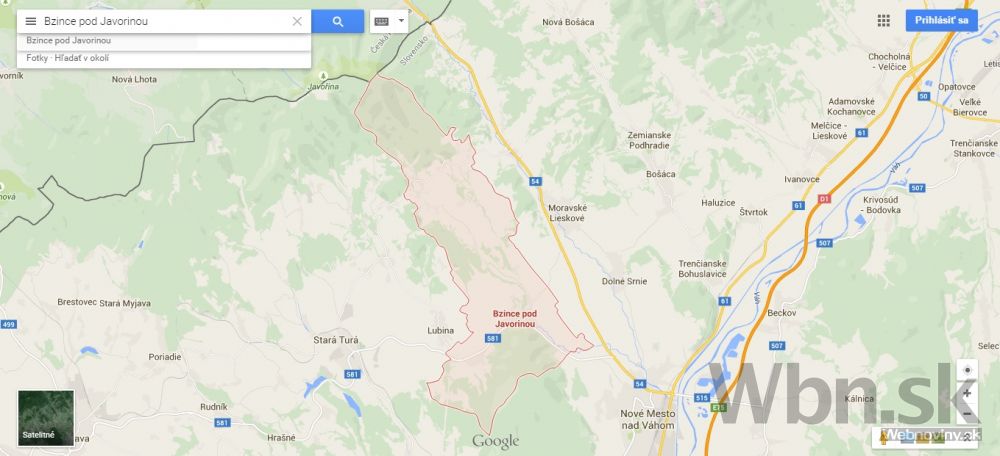 Bzince pod Javorinou
