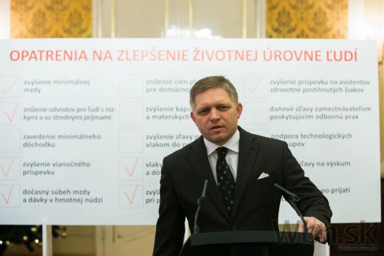 Fico odškrtol posledné opatrenie z prvého sociálneho balíčka