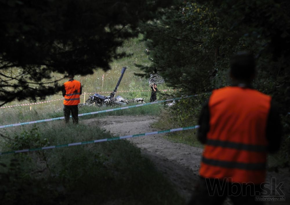 Havária vojenského vrtuľníka pri Geraltove