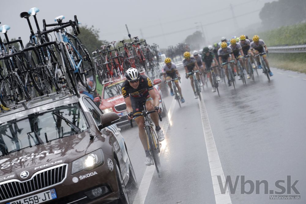 Najkrajšie momenty z druhej etapy Tour de France