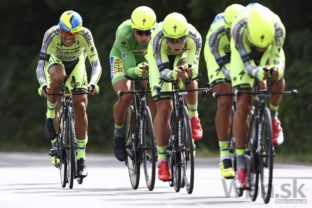 Najkrajšie momenty z tímovej časovky Tour de France