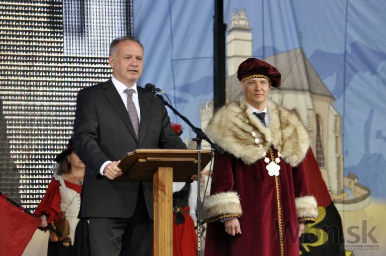Prezident Kiska prišiel na festival Európske ľudové remeslo