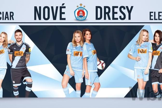 Slovan predstavil nové dresy