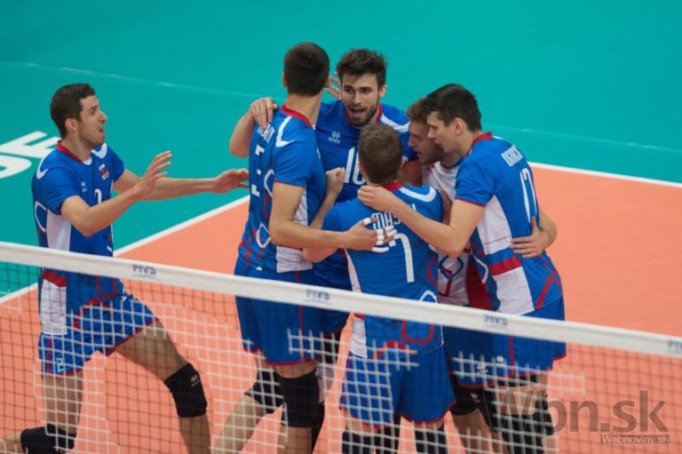 Slovenskí volejbalisti uspeli v boji o bronz, zdolali Čínu