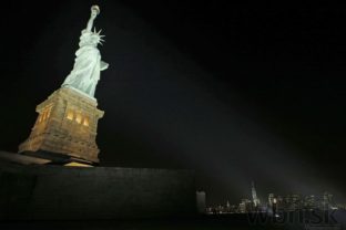 Socha slobody v New Yorku žiari ešte viac