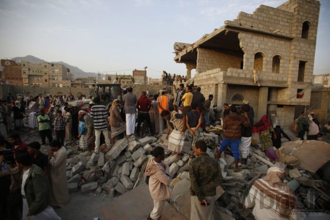 Útok koalície v Jemene