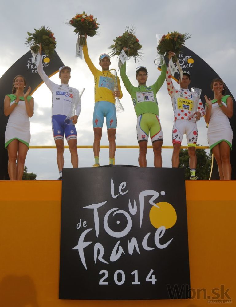 Vincenzo Nibali, Thibaut Pinot, Peter Sagan, Rafal Majka