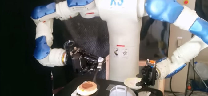 Robot, ktorý ti pripraví raňajky