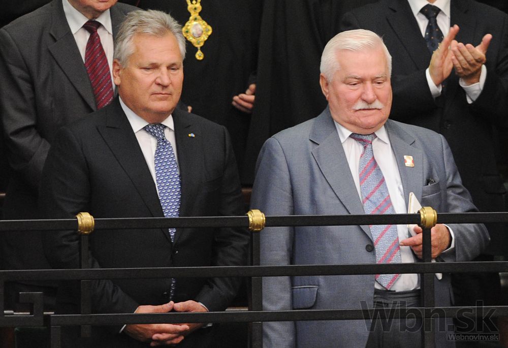 Lech Walesa, Alexander Kwašniewski