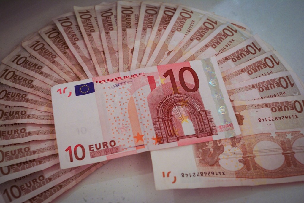 Euro, peniaze, bankovky