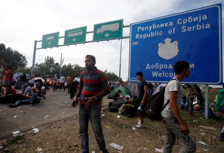 Migranti v Srbsku po uzavretí hraníc s Maďarskom smerujú do Chorvátska