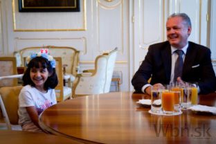 Prezident Andrej Kiska sa stretol v Paláci s cudzincami