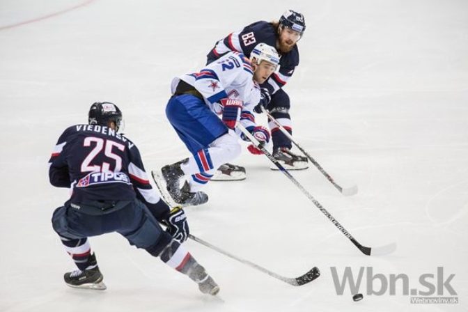 Slovan privítal na svojom ľade víťaza Gagarinovho pohára