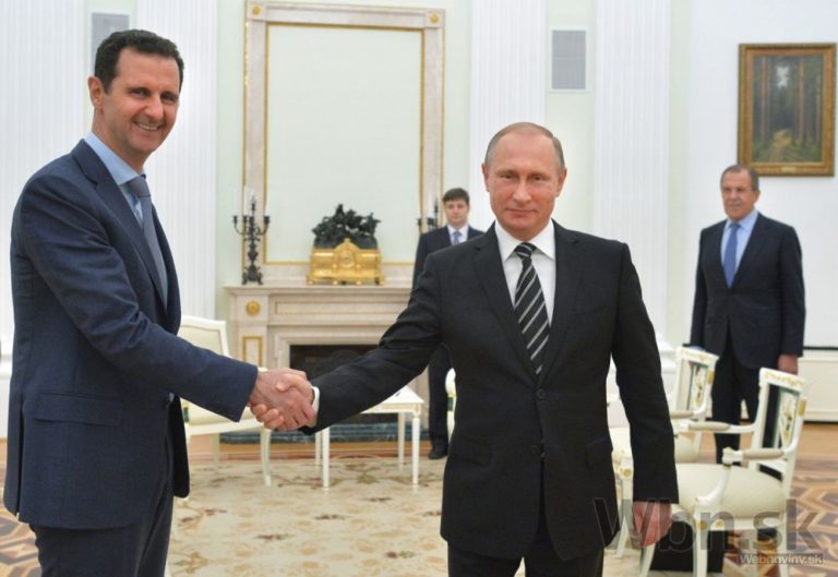 Asad po štyroch rokoch opustil Sýriu, stretol sa s Putinom