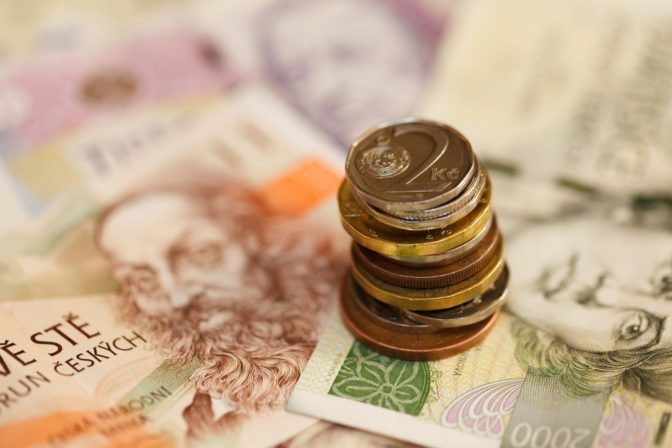 české koruny, Česko