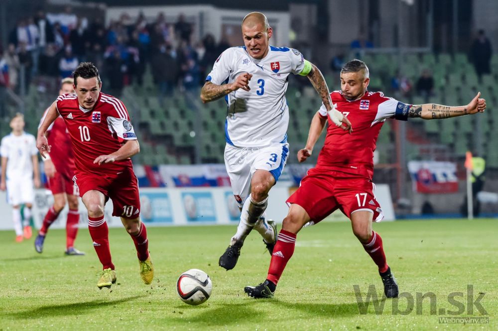 Slováci vyhrali v Luxembursku a postúpili na ME 2016