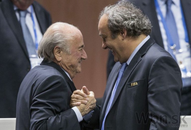 Michel Platini, Sepp Blatter