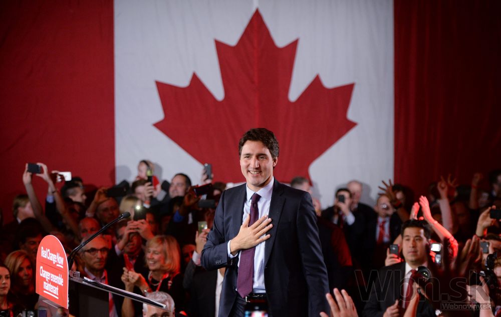 Novým premiérom Kanady je Trudeau, sľubuje skutočné zmeny