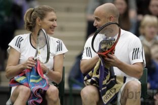 Steffi Grafová a Andre Agassi