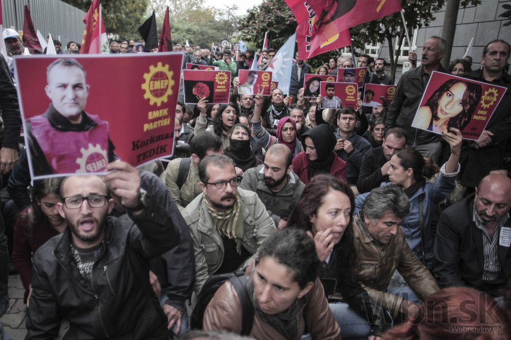 Turecko, protest