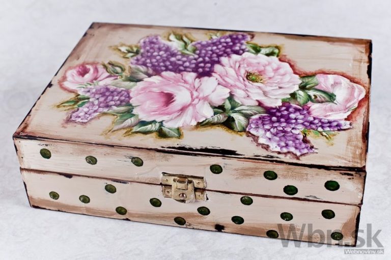 Využite kreatívnu techniku Decoupage na vyzdobenie predmetov