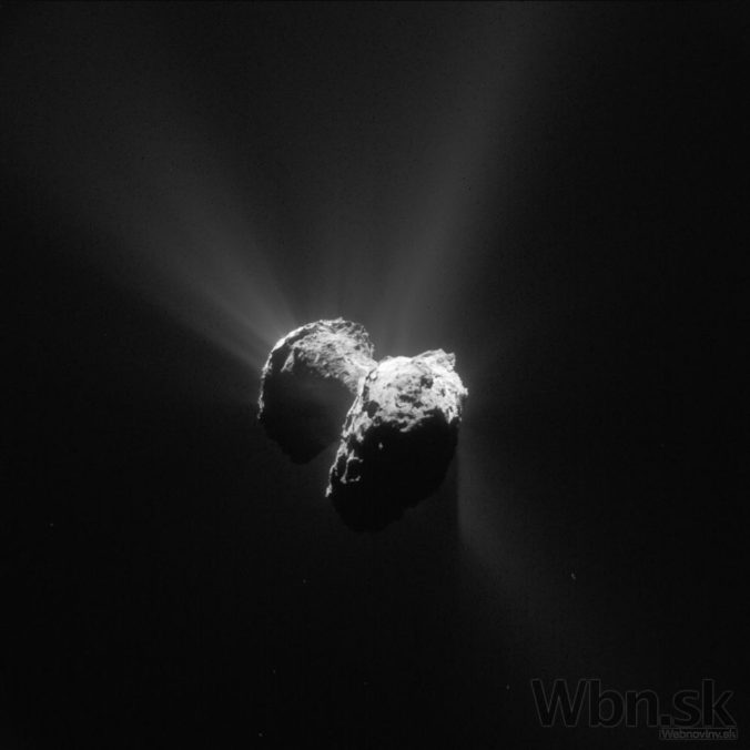 Z kométy 67P/Churyumov Gerasimenko uniká molekulárny kyslík