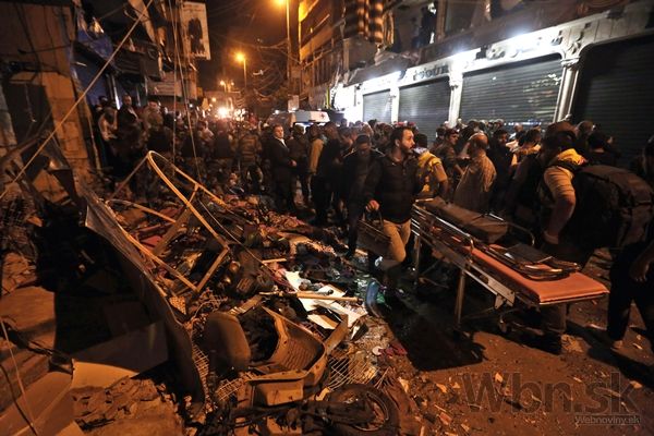 Bejrútom otriasli samovražedné útoky, zomreli desiatky ľudí