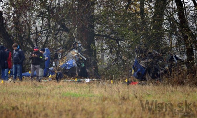 Havária ukrajinského vrtuľníka pri Michalovciach