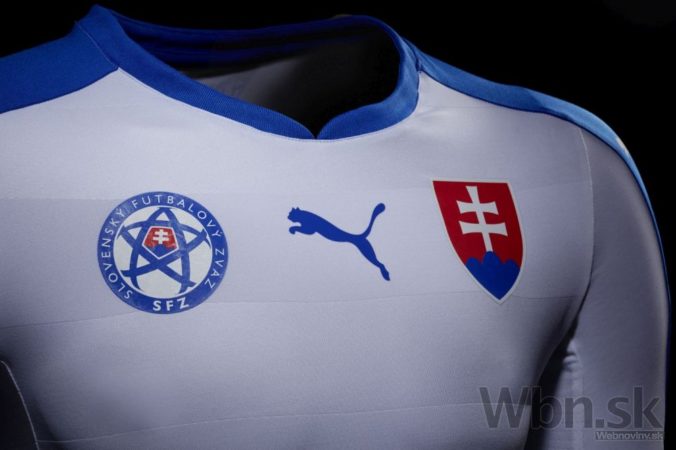 Nové dresy slovenskej futbalovej reprezentácie