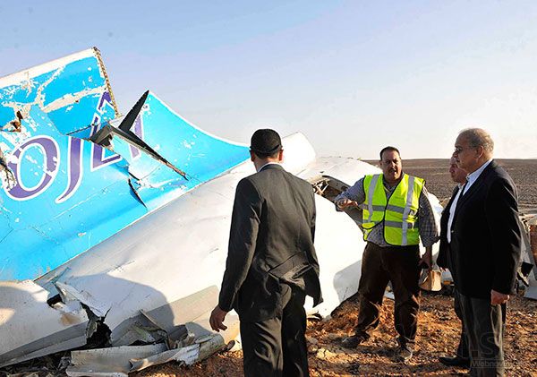 Pád ruského lietadla nad Egyptom neprežil nikto z 224 ľudí