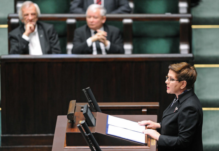 Poľská premiérka Beata Szydlo
