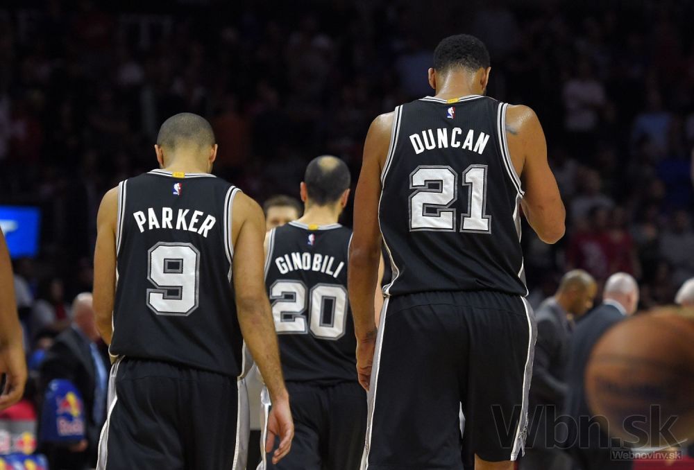 Tim Duncan, Manu Ginóbili, Tony Parker