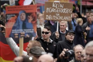 Demonštrácia v Berlíne