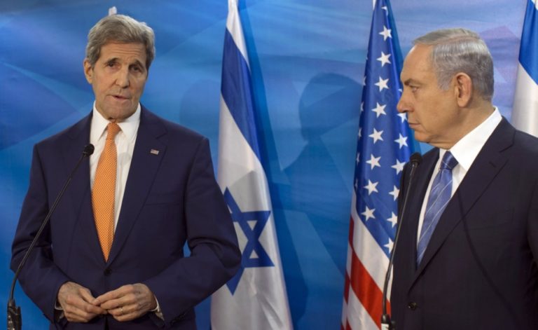 John Kerry, Benjamin Netanhaju