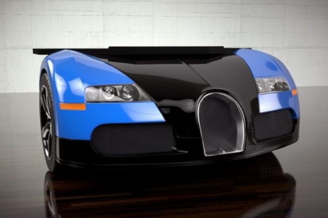 Nábytok pre skutočných fanúšikov motorizmu a luxusných áut