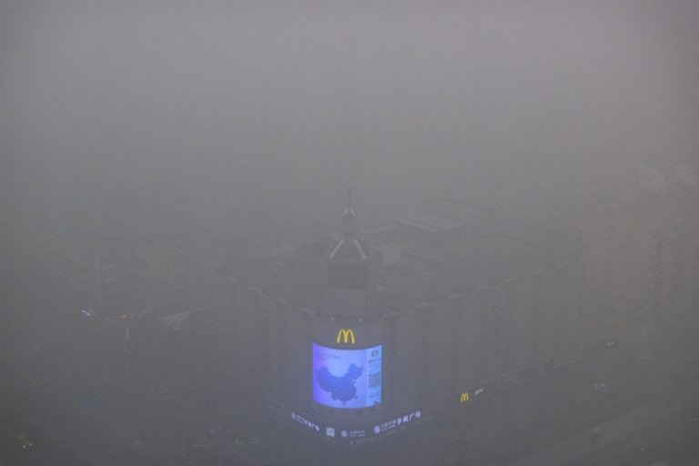 Smog v Pekingu