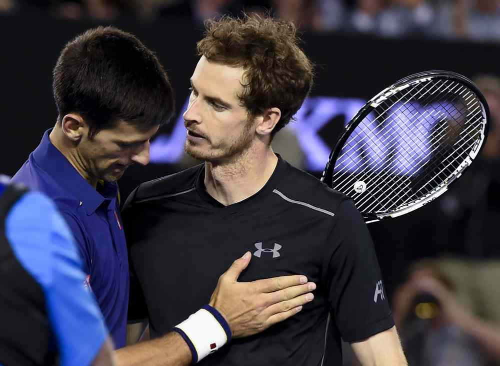 Novak djokovic andy murray