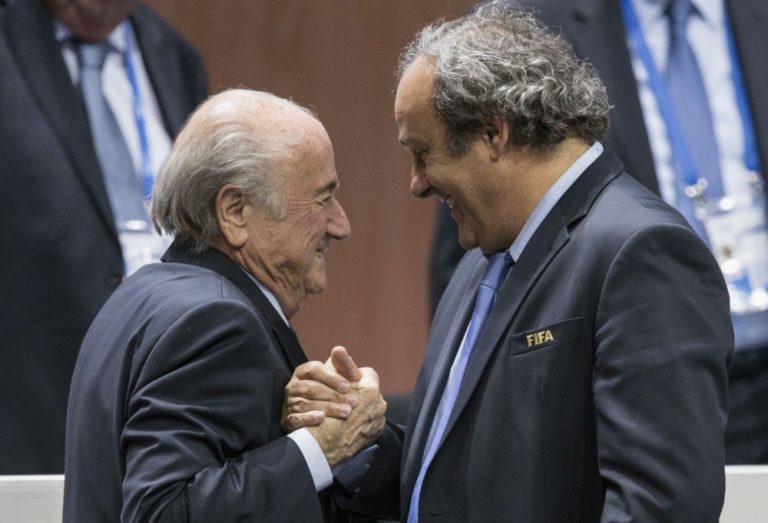 Sepp Blatter, Michel Platini