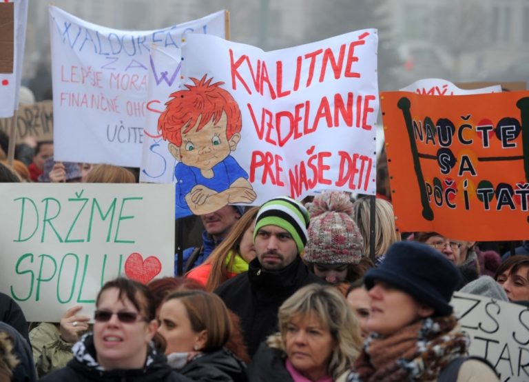 Štrajk učiteľov