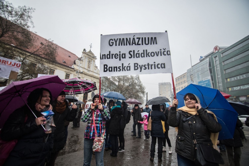 Štrajk učiteľov