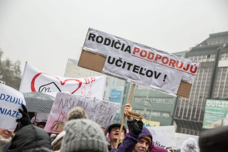 Štrajk učiteľov