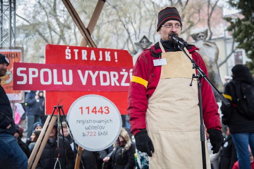 Štrajk učiteľov