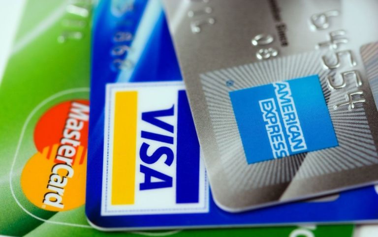Karty, visa, mastercard, American express