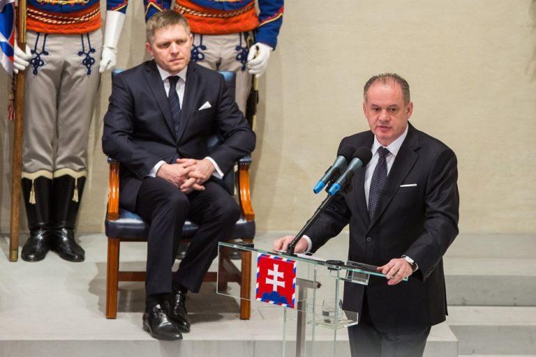Andrej Kiska, Robert Fico