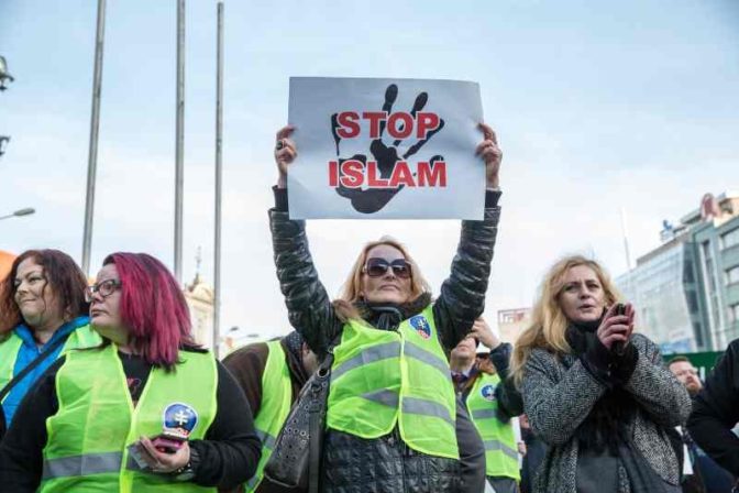 Demonštrácia Európa spoločne proti islamizácii