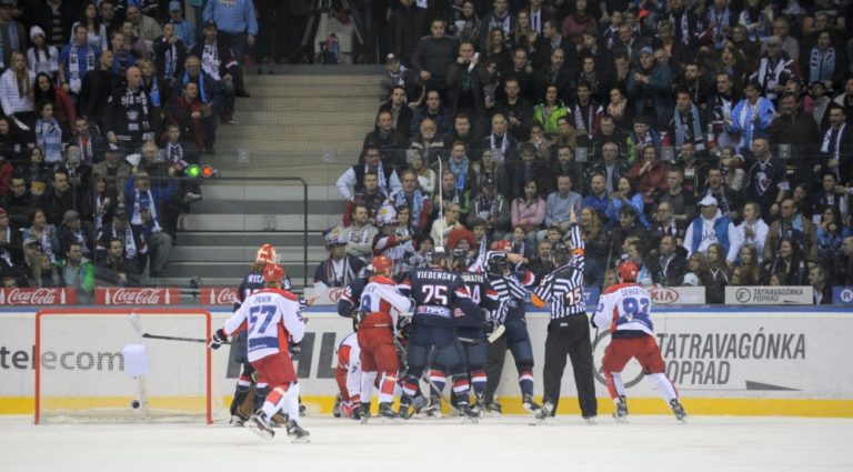 HC Slovan Bratislava - CSKA Moskva (štvrtý zápas play off KHL)