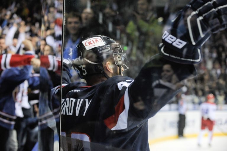 HC Slovan Bratislava - CSKA Moskva (štvrtý zápas play off KHL)