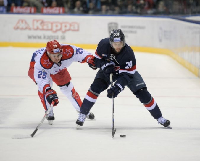 HC Slovan Bratislava - CSKA Moskva (štvrtý zápas play off KHL)