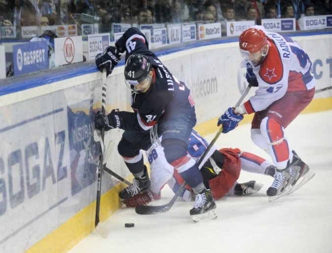 HC Slovan Bratislava - CSKA Moskva (štvrtý zápas play off KHL)