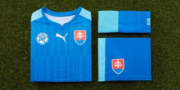 Nové vonkajšie dresy slovenskej reprezentácie